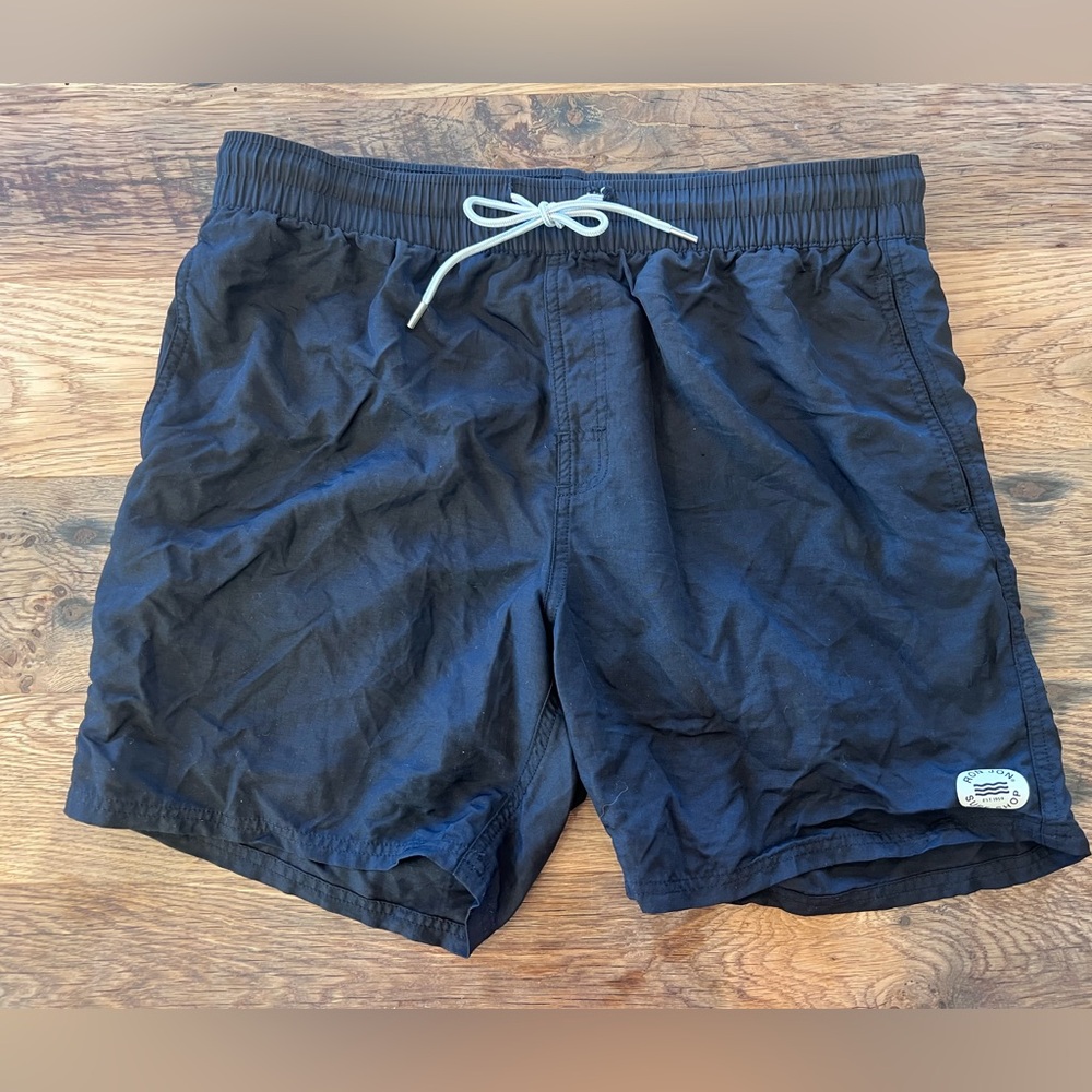 Ron Jon Men's Black Swim Trunks